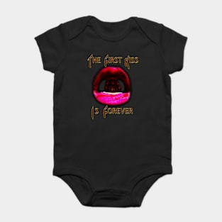 First Kiss Baby Bodysuit